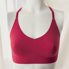 Enbliss Racerback Bralette With Lace Back