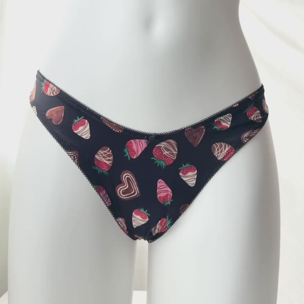 Very Sexy Smooth Micro High-Leg Thong Panty