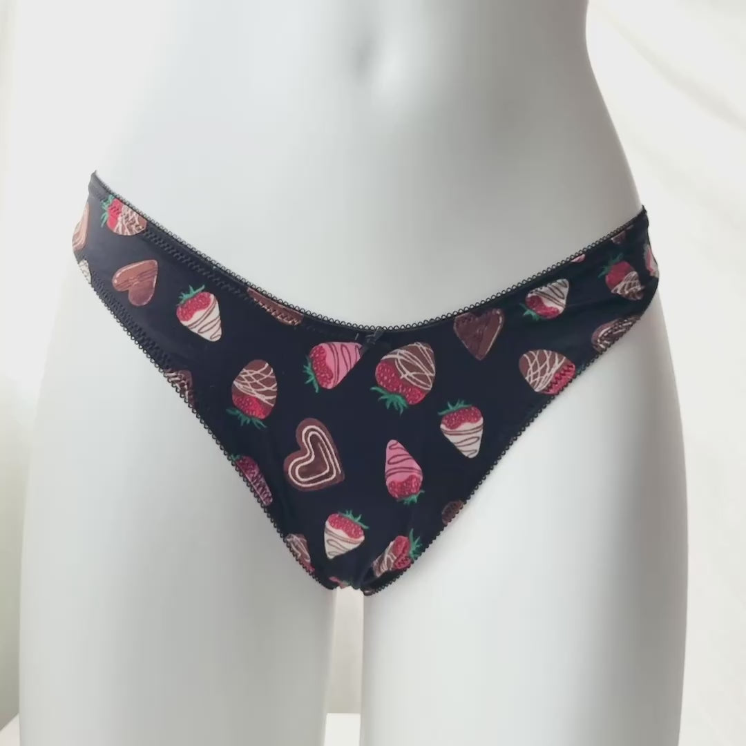 Very Sexy Smooth Micro High-Leg Thong Panty