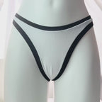 Seamless High-Leg Smooth Thong Panty