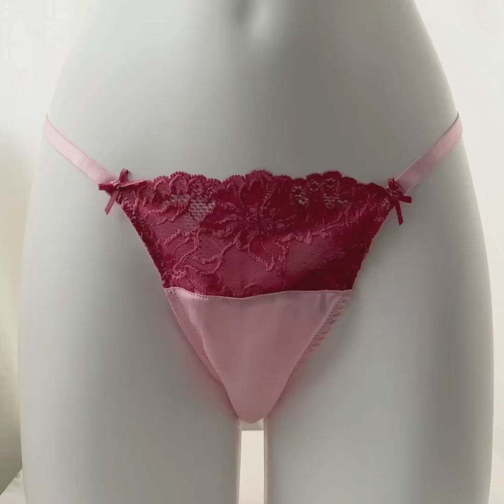 By Anthropologie Lace-Trim Bikini Panty