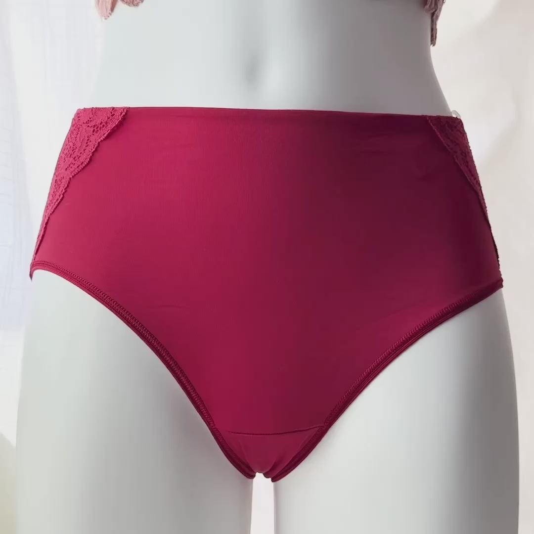 Vanishing Tummy with Lace Modern Brief Panty