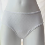 Cotton Heart Pointelle Cheeky Panty
