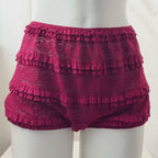 LyreBird Ruffled Lace Boyshort Panty