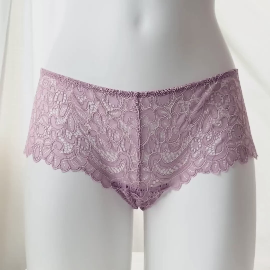 Corded Lace Cheeky Hipster Panty