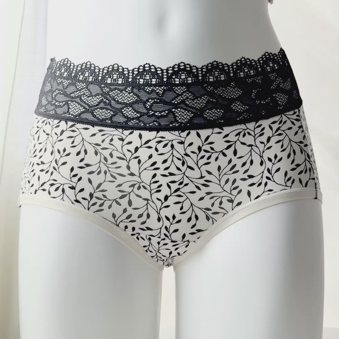 Embraceable Super Soft Enchanting Lace Modern Brief Panty