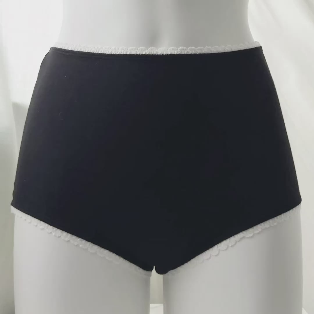 By Anthropologie Lace-Trim High-Waisted Brief Panty