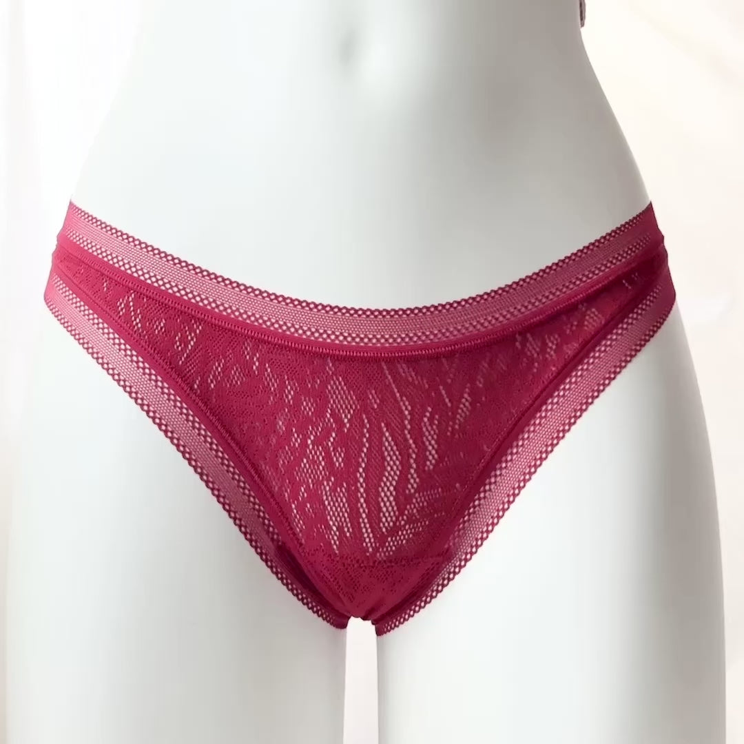 Stretch Lace Thong Panty