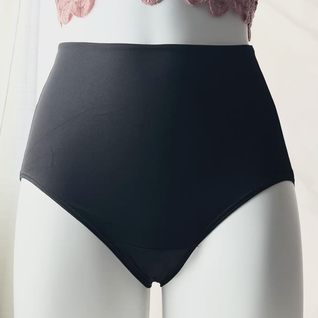 Vanishing Tummy High-Waist Retro Brief Panty