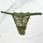 Dream Angels Lace Adjustable V-String Panty
