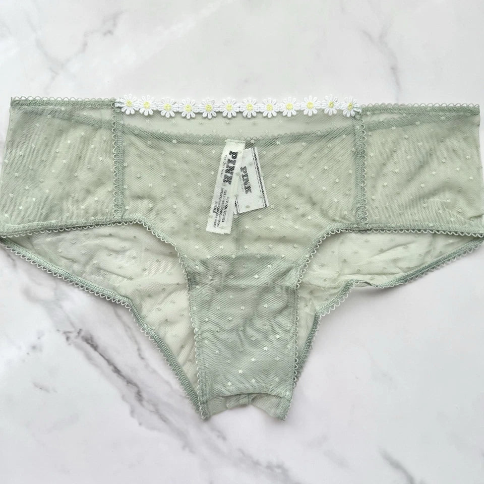 Wink Dot Mesh Cheeky Panty