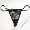 Victoria's Secret  Very Sexy Back Shine Strap Lace V-String Panty 
