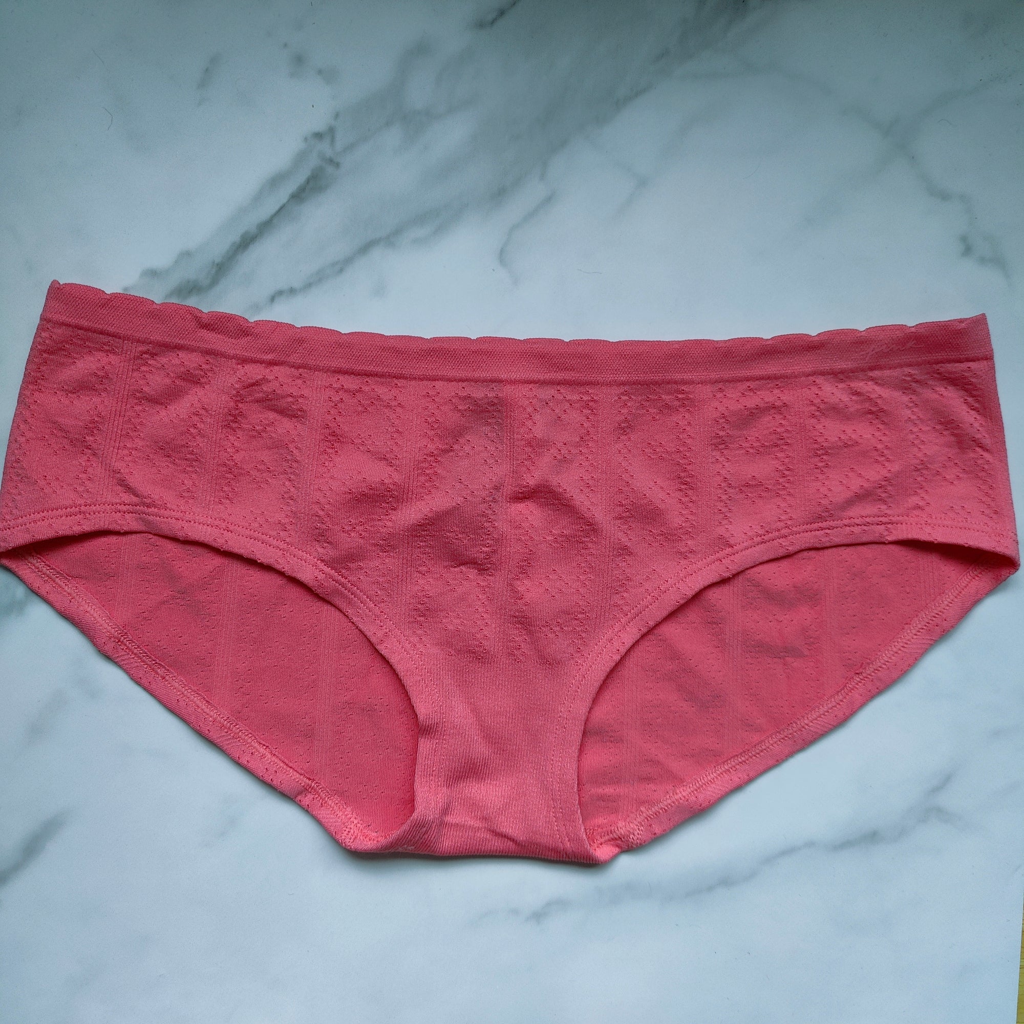 Pointelle Seamless Hipster Panty