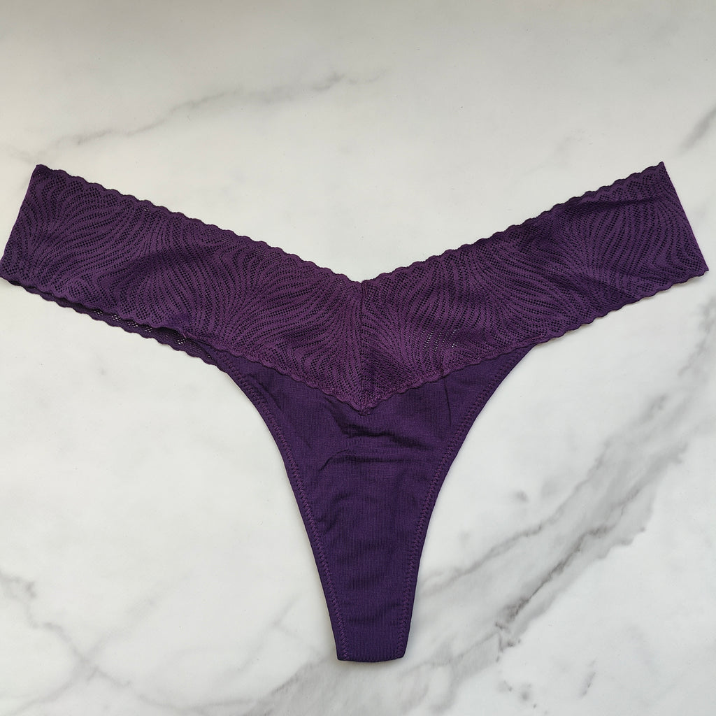 Embraceable Lace Thong Panty