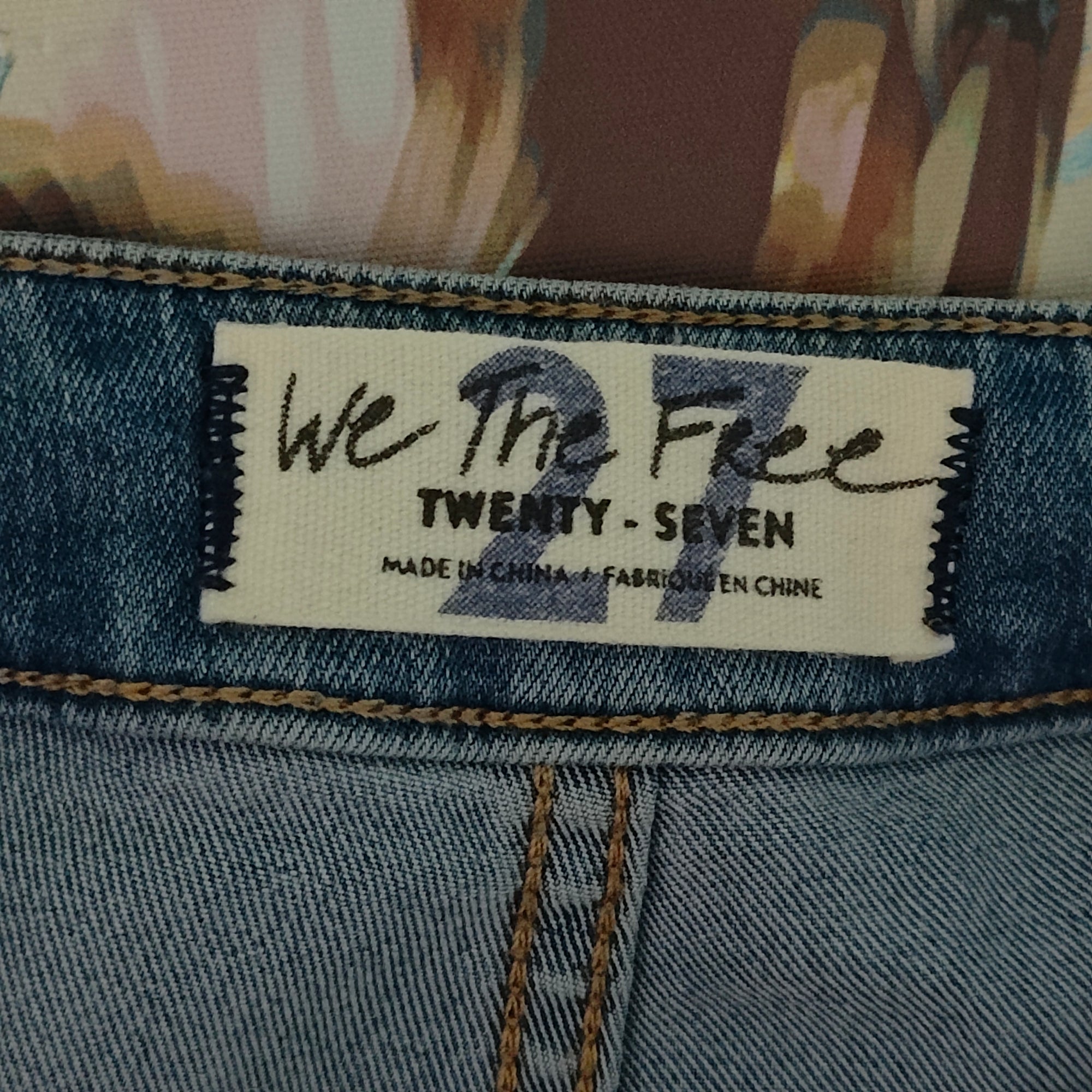 We The Free Just Float on Flare Jeans