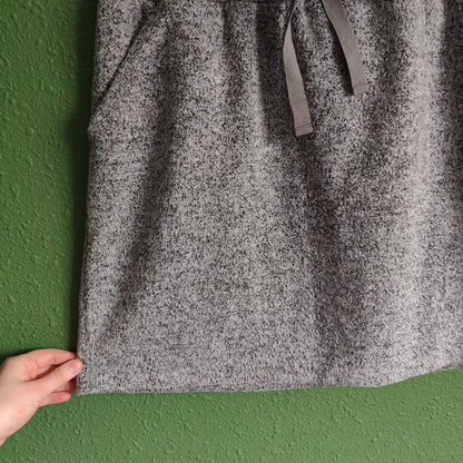 Brushed Knit Jogger Skirt