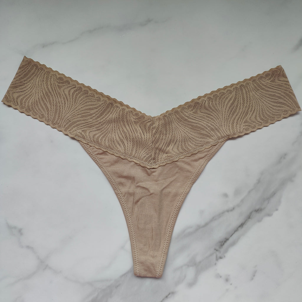 Embraceable Lace Thong Panty
