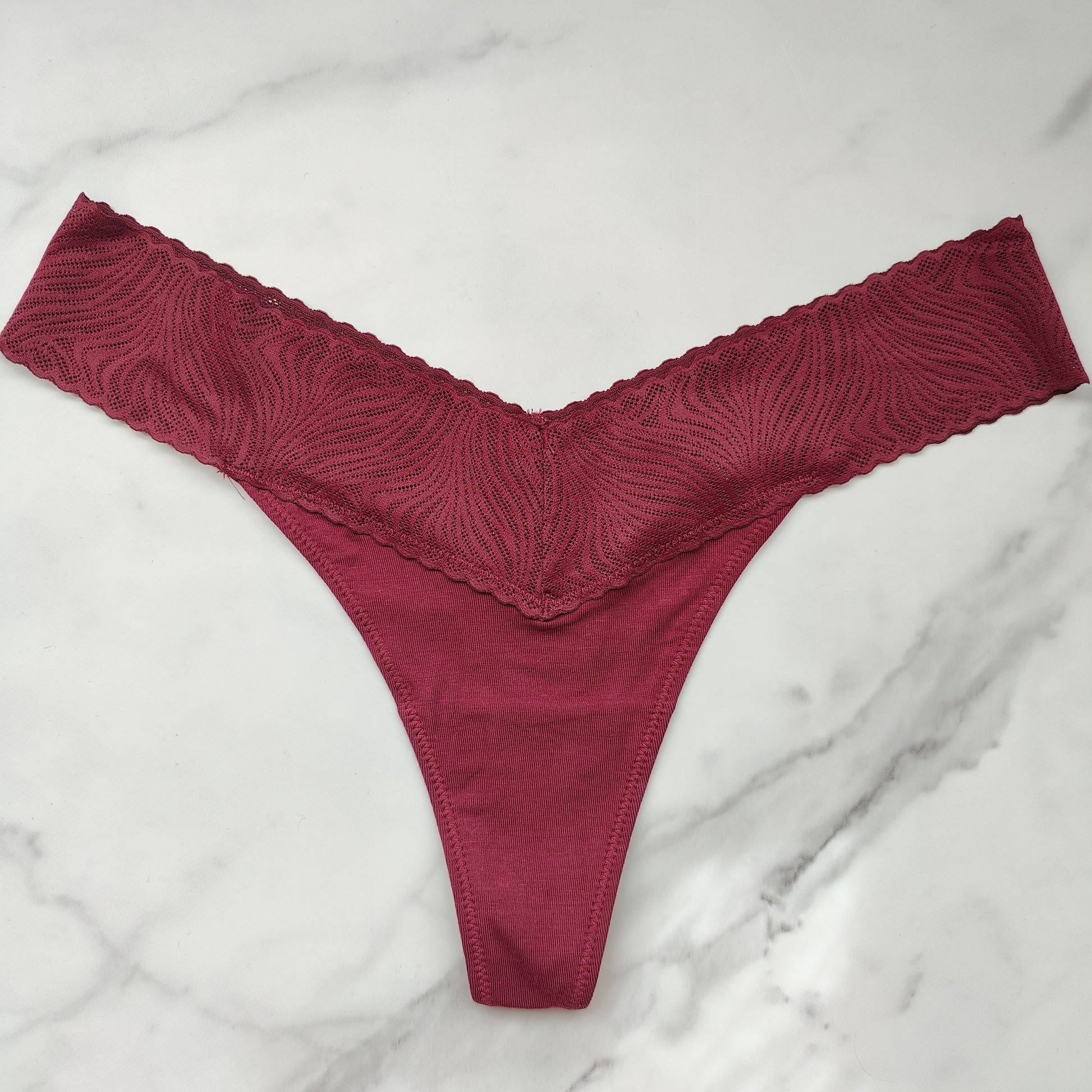 Embraceable Signature All-Over Lace Thong Panty – Goob's Closet & Boutique