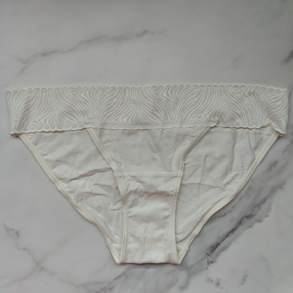 Cotton Modal Lace Bikini Panty