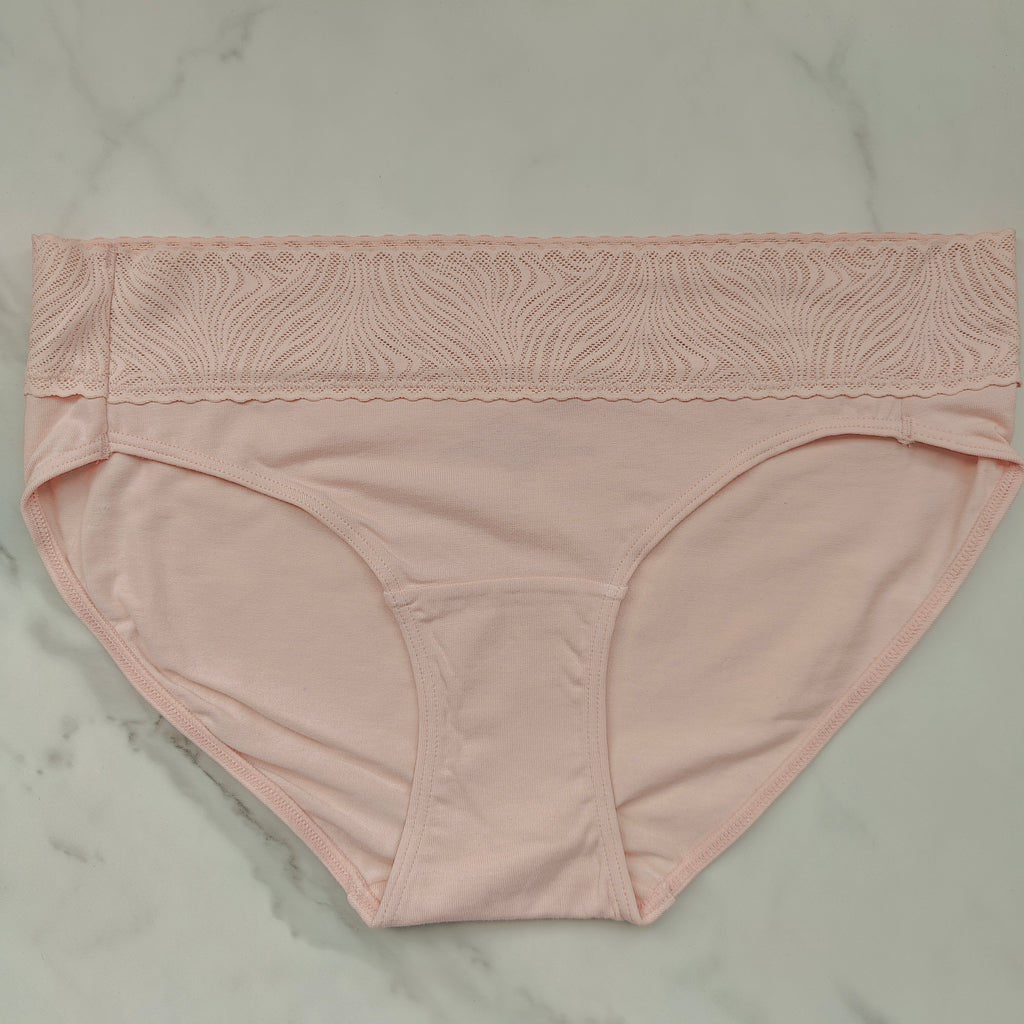 Cotton Modal Lace Hipster Panty